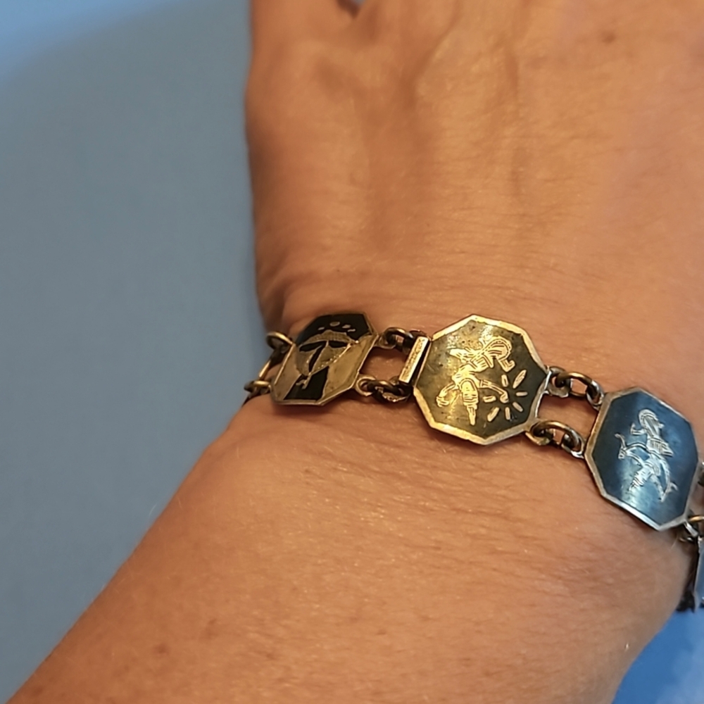 Siam sterling bracelet.